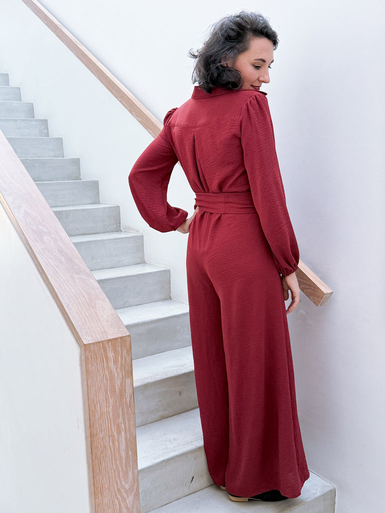 Merlot Winter Jumpsuit