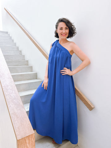 Folded Dress in Bronze