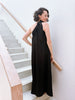 One Shoulder Maxi Dress in Black