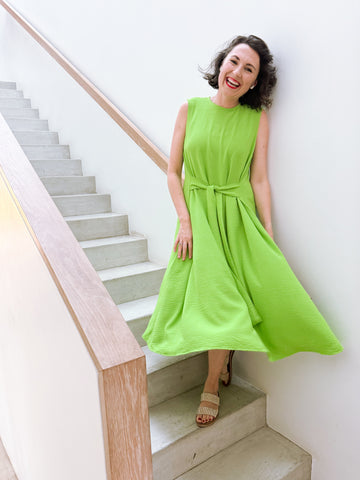 Folded Dress in Bronze