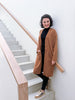 Faux Suede Coat