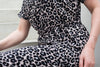 Leopard Slip On Dress